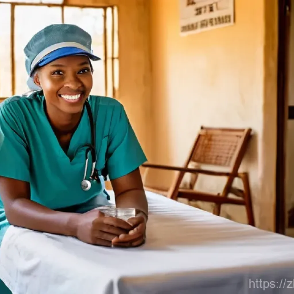 라이베리아에서 여행자 보험 가입 필수 여부 - A calm and resilient traveler, dressed in clean, practical safari-style attire including a hat and s...