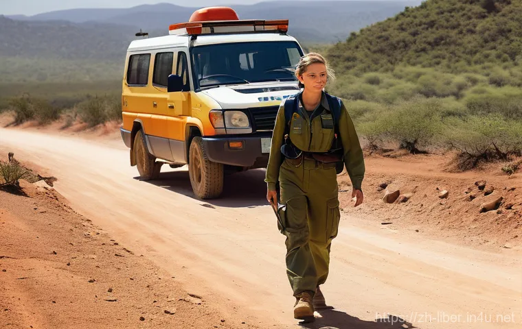 라이베리아에서 여행자 보험 가입 필수 여부 - An active, mid-30s traveler, dressed in stylish yet practical travel clothes suitable for an interna...