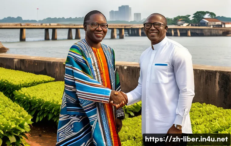 라이베리아와 유럽 국가들과의 외교 관계 - **Prompt 1: A Tapestry of Diplomacy and Partnership**
    "A sophisticated and artistic depiction of...